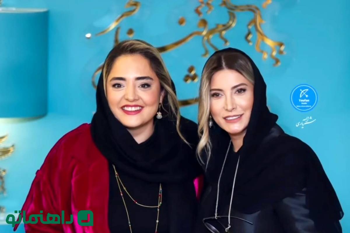 سفر نوروزی به سبک فریبا نادری؛ تصویر جالبی از فریبا نادری با نرگس محمدی در فرانسه