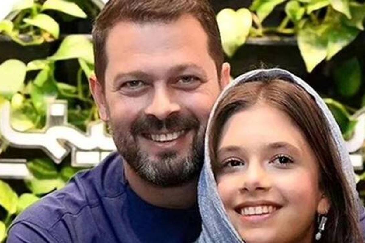 عکسهای پدر و دختری پژمان بازغی در یک کنسرت