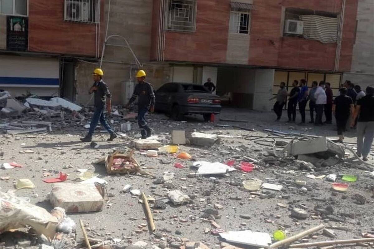 جزییات انفجار مهیب گاز در قائمشهر