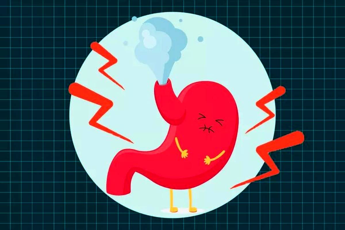 چرا شبها اینقدر گاز معده داریم؟