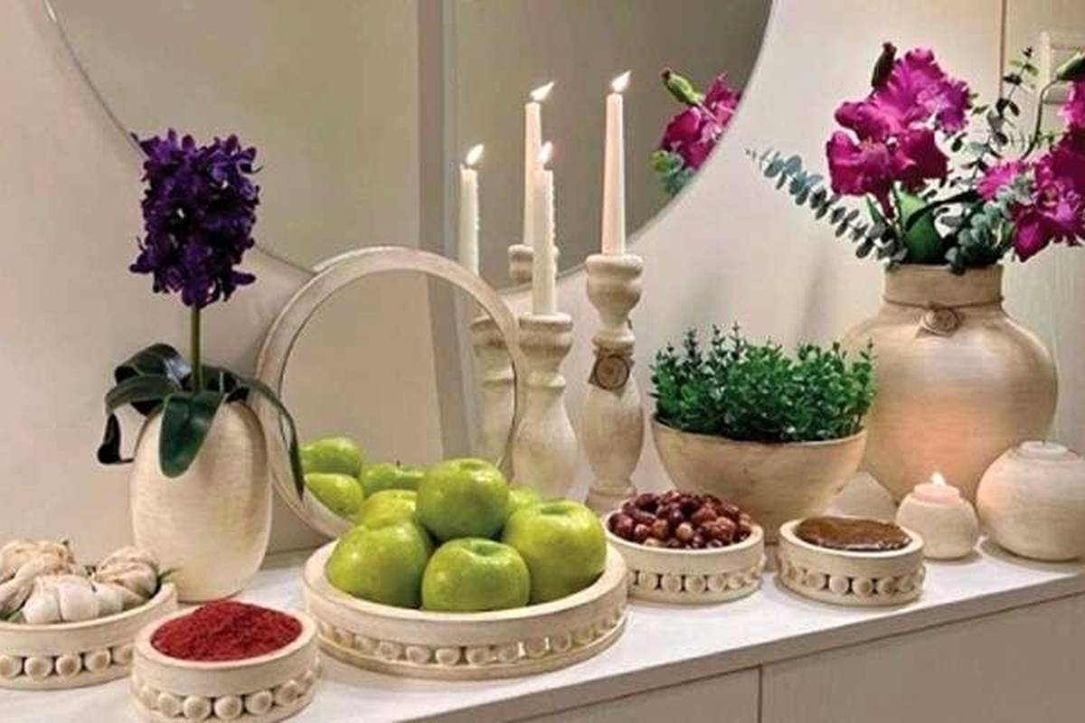 اصول چیدمان و تزئین سفره هفتسین را بشناسید