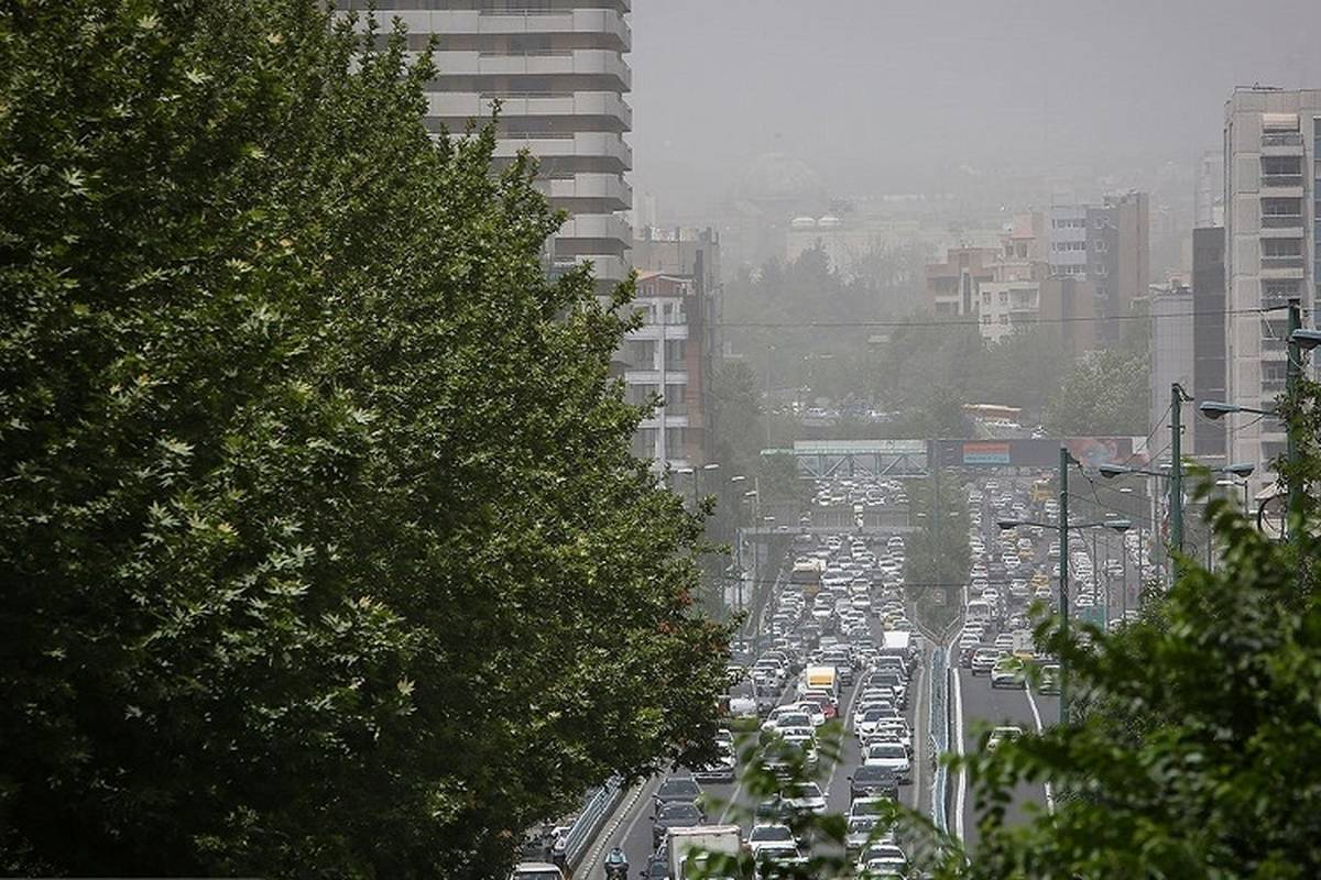 شاخص آلودگی هوای تهران؛ امروز ۷ بهمن