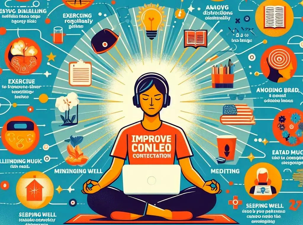 چگونه تمرکز خود را افزایش دهیم؟