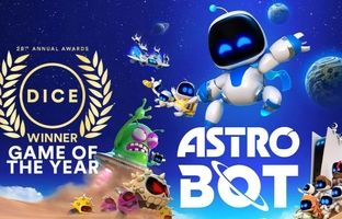 بازی Astro Bot جایزه بهترین بازی سال مراسم DICE را به دست آورد