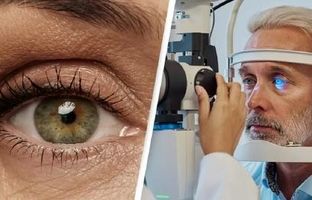 عکس کمیاب‌ترین رنگ چشم در جهان/ فقط یک درصد مردم چنین چشم‌هایی دارند