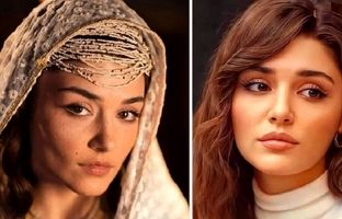  (عکس) تیپ و چهره جذاب«هانده ارچل» مشهورترین بازیگر زن ترکیه در دانمارک 