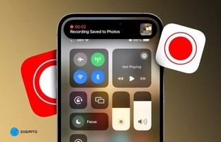 آموزش استفاده از قابلیت ضبط صفحه در گوشی‌های آیفون