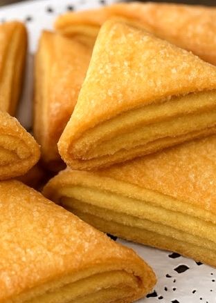 این شیرینی کره‌ای سه سوت آماده میشه + ویدئو