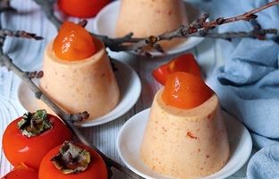 پودینگ خرمالو؛ یک دسر جذاب و خوشمزه برای شب یلدا
