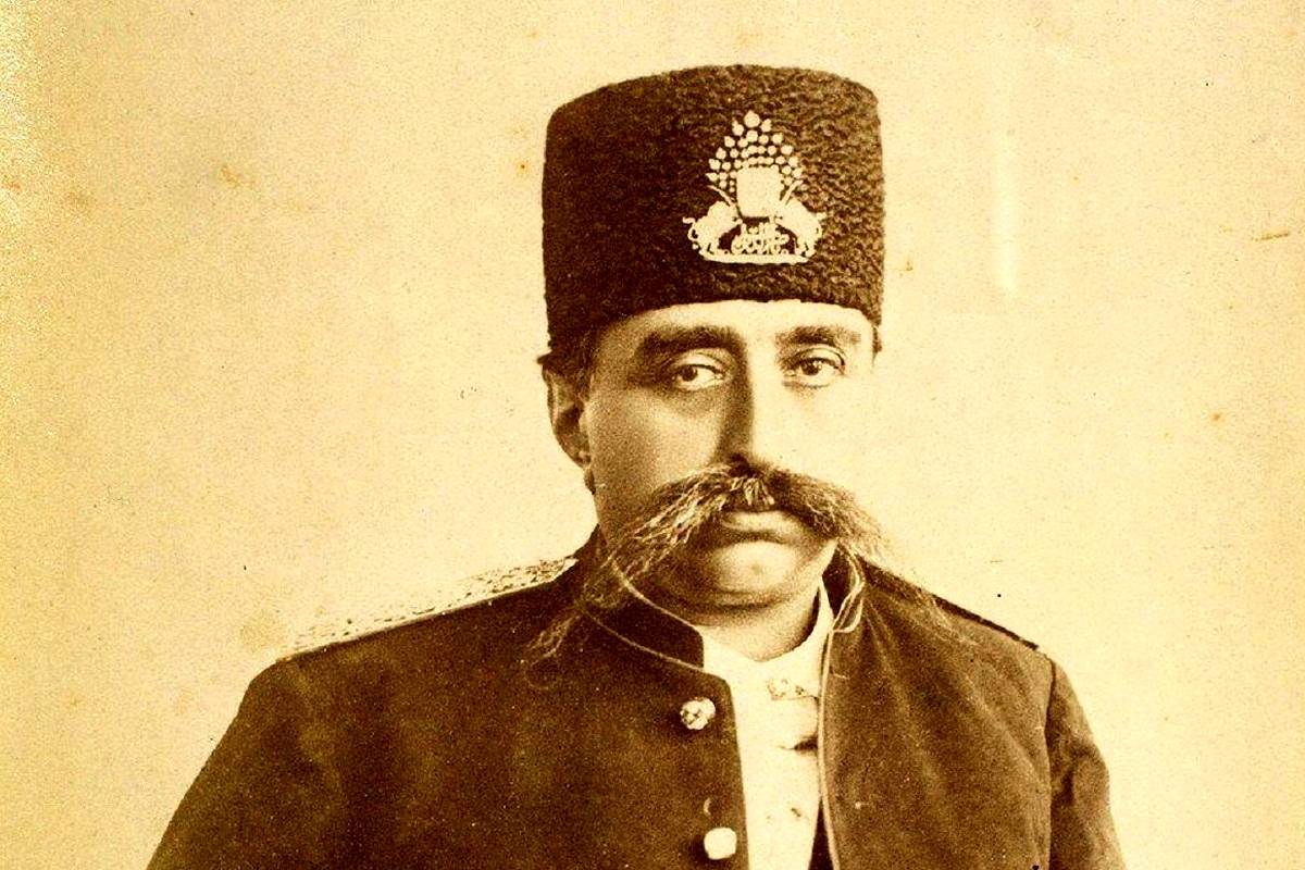 عکس قدیمی: مظفرالدین شاه در کنار شاه و ملکه انگلیس در سال 1281