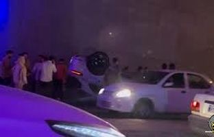 چپ کردن پورشه ماکان در تهران + ویدئو