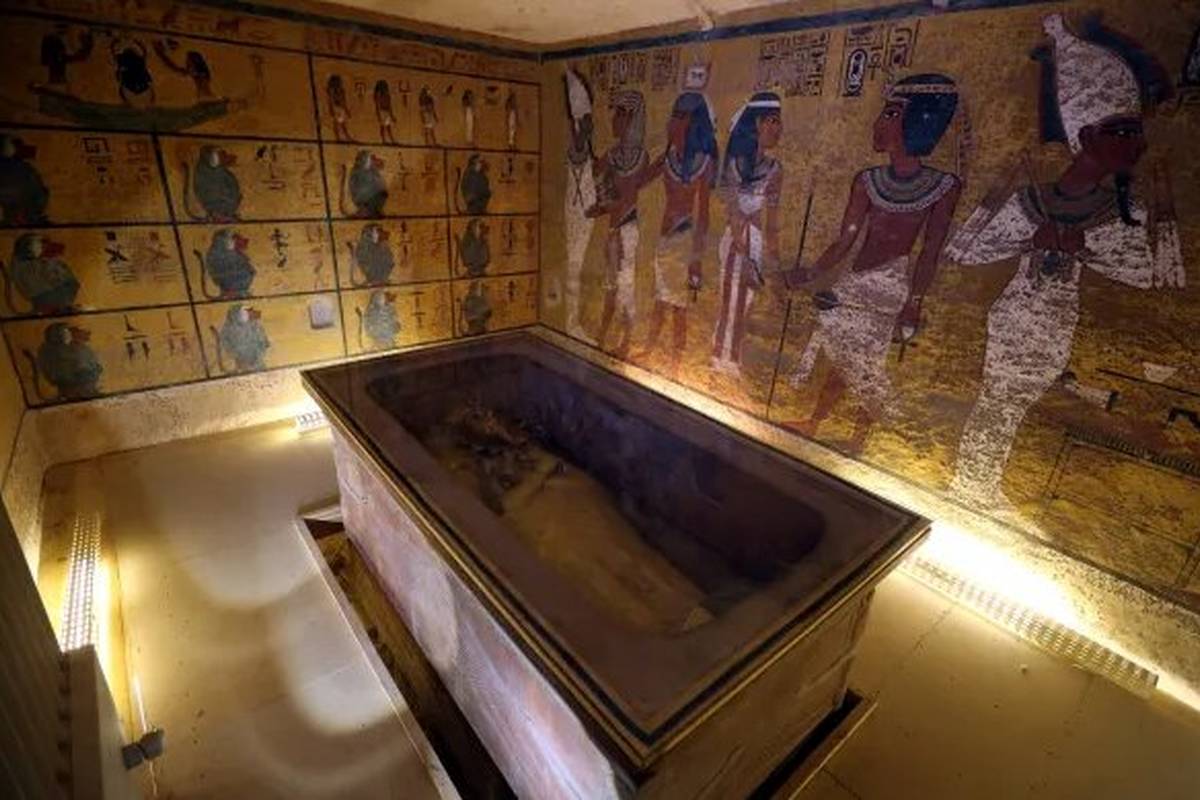 کشف مجسمه نامدارترین فرعون مصر