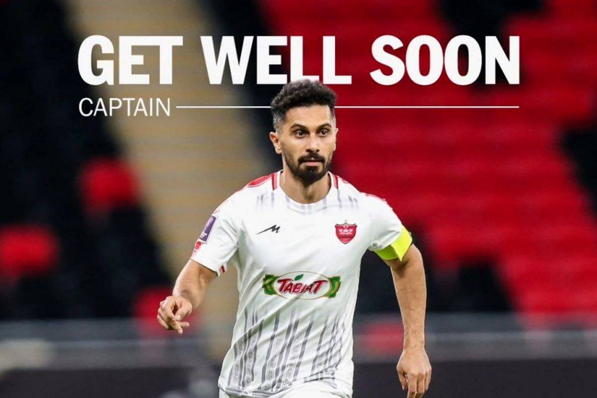 مدت زمان دوری امید عالیشاه از تمرینات پرسپولیس