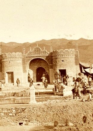 عکسی نایاب از قدیمی‌ترین مرکز پست قم