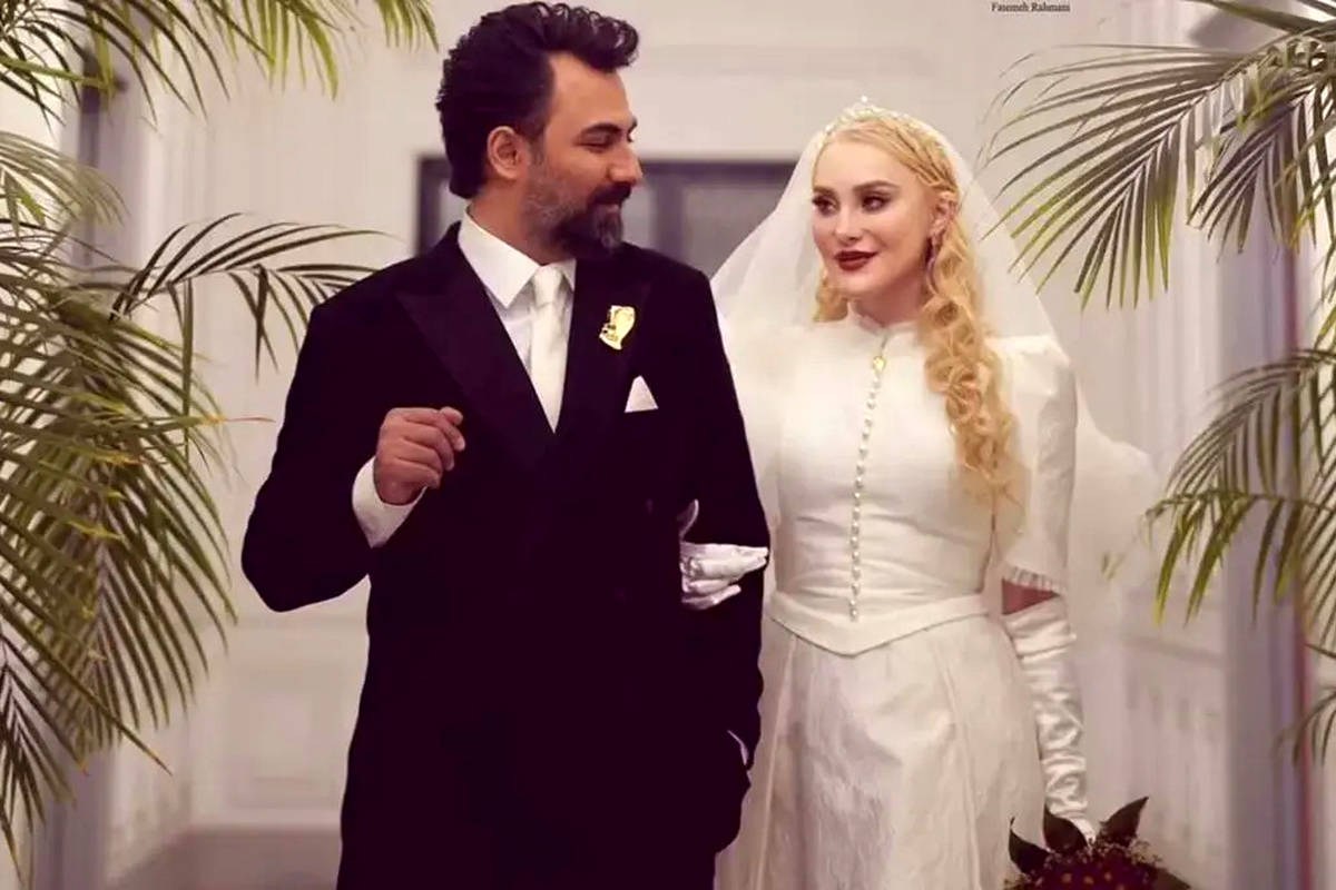  آرام جعفری و بابک انصاری در ماه عسل 