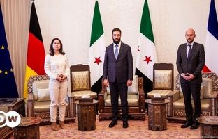  دست ندادن جولانی با وزیر خارجه آلمان خبرساز شد + ویدئو